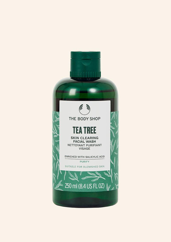 The body shop - Tea Tree Skin Clearing Facial Wash - 250ml - Cosmetic Holic