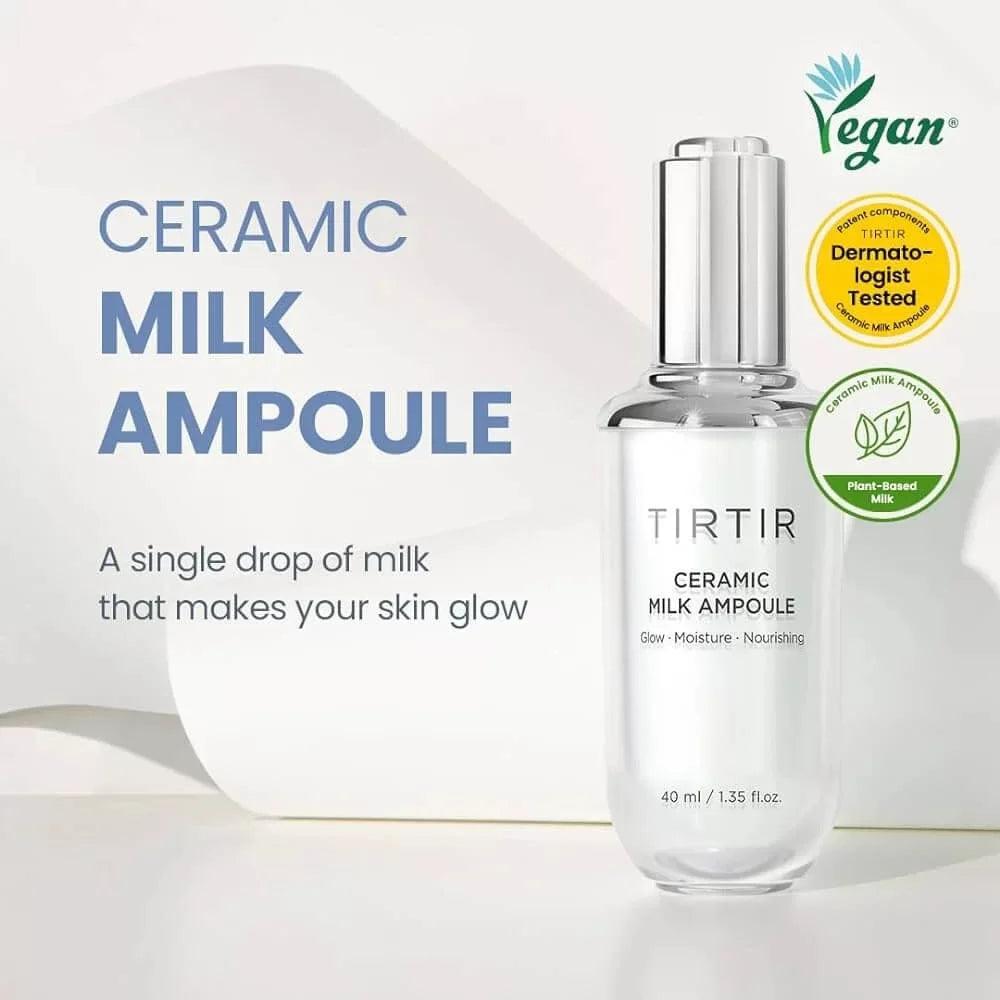 TirTir - Ceramic Milk Ampoule - 40ml - Cosmetic Holic