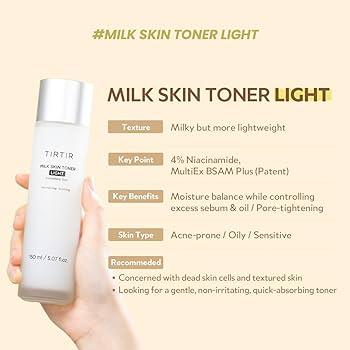 TIRTIR - Milk Skin Toner Light - 20ml - Cosmetic Holic