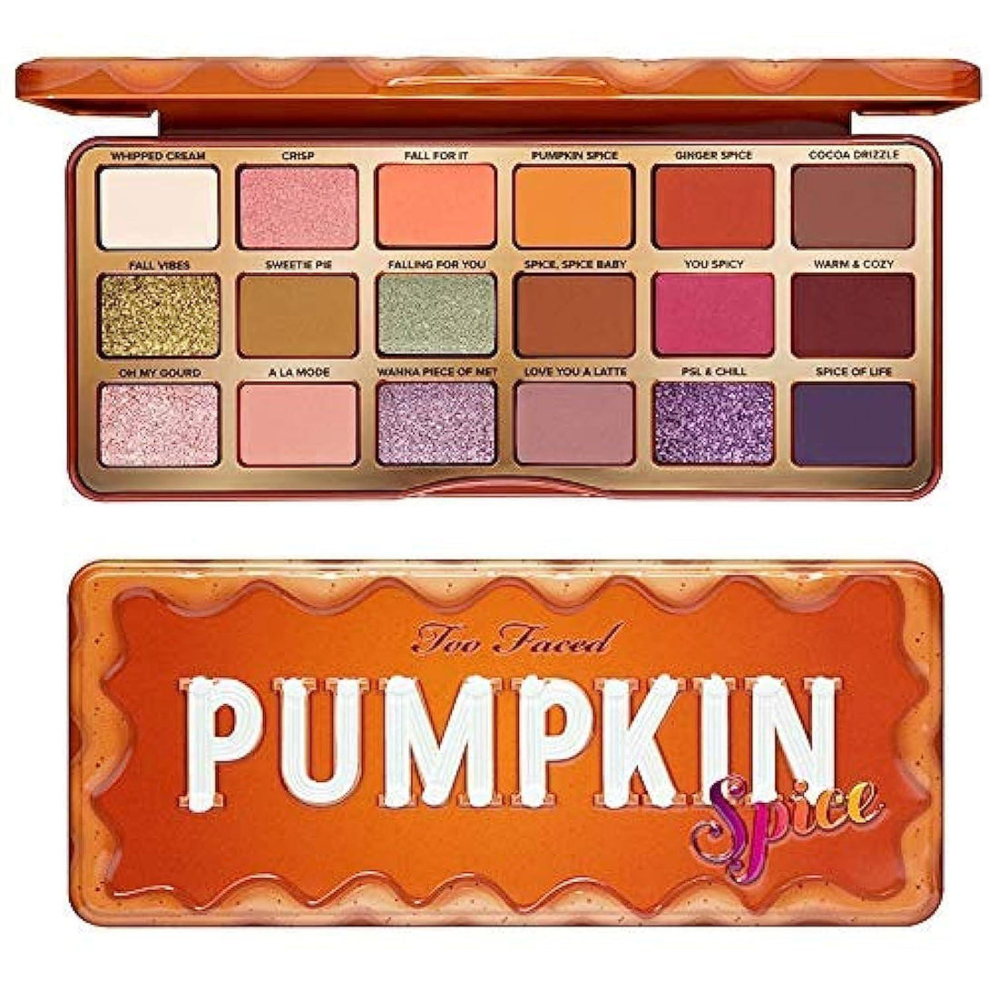 Too Faced - Pumpkin Spice Warm & Spicy Eye Shadow Palette - Cosmetic Holic