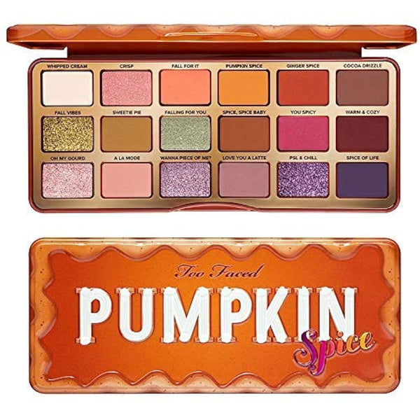 Too Faced - Pumpkin Spice Warm & Spicy Eye Shadow Palette - Cosmetic Holic