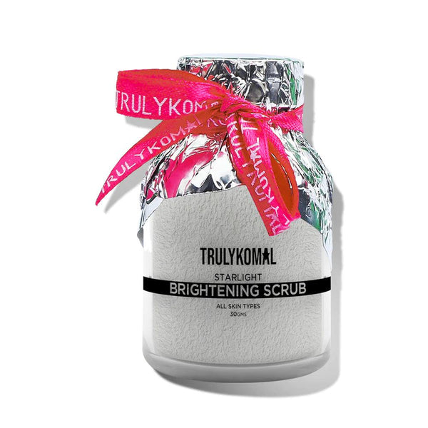 TRULY KOMAL BRIGHTENING SCRUB -30GM - Cosmetic Holic