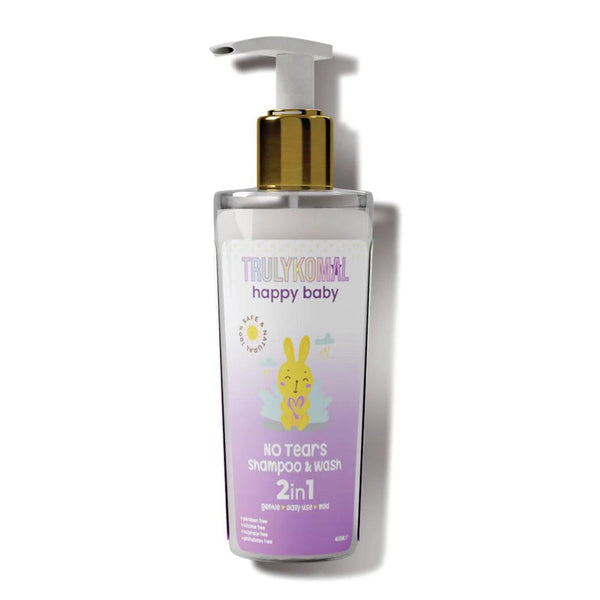 TRULY KOMAL HAPPY BABY 2in1 NO TEARS SHAMPOO AND WASH - Cosmetic Holic