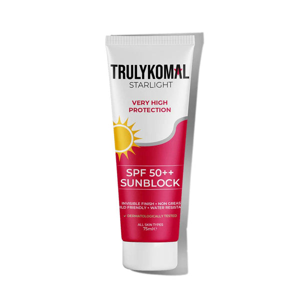 Truly Komal SPF 50++ SUNBLOCK -75ML - Cosmetic Holic