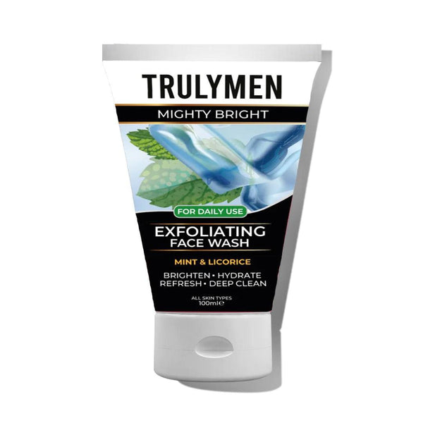 TRULYMEN EXFOLIATING FACEWASH -100ML - Cosmetic Holic