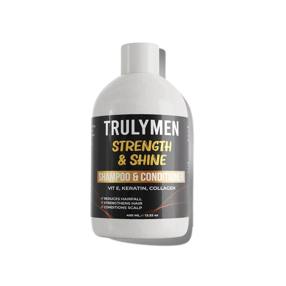 TRULYMEN | STRENGTH & SHINE CONDITIONING SHAMPOO -400ML - Cosmetic Holic