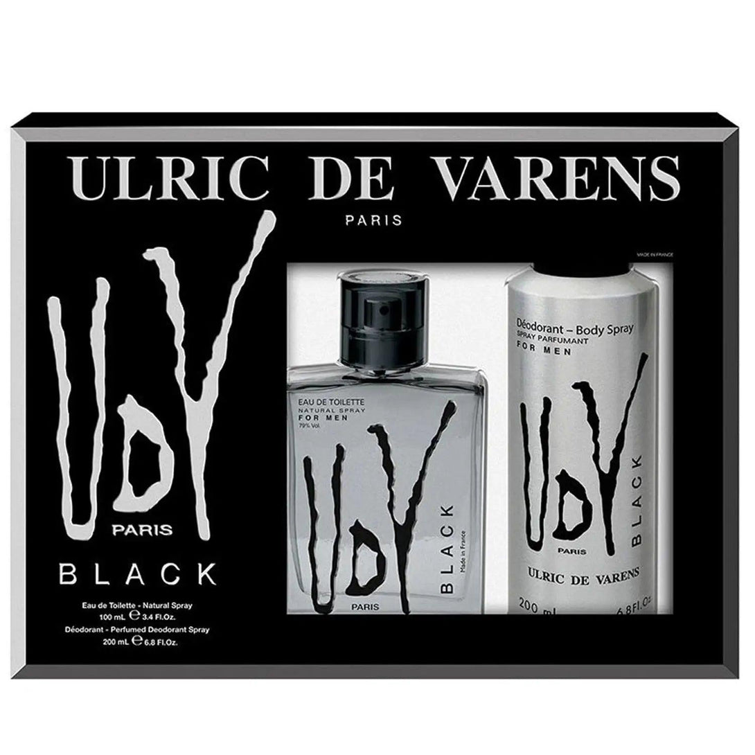 Ulric De Varens - Paris Black For Men GIFT SET - 2Pcs - Cosmetic Holic