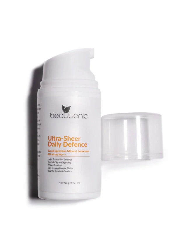 Beautenic - Ultra Sheer Daily Defence Mineral Sunscreen SPF 60, PA+++