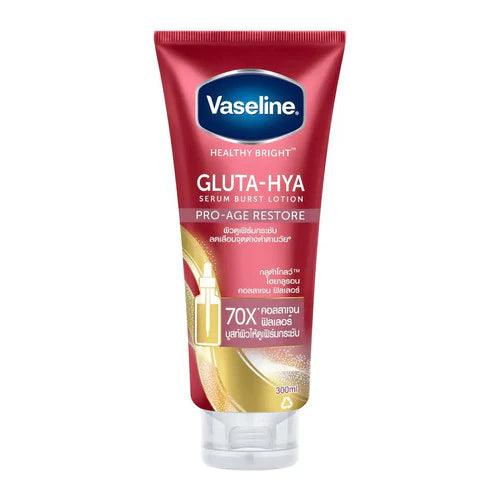 Vaseline - Gluta-Hya Pro-Age Restore Serum Burst Body Lotion - 300ml - Cosmetic Holic