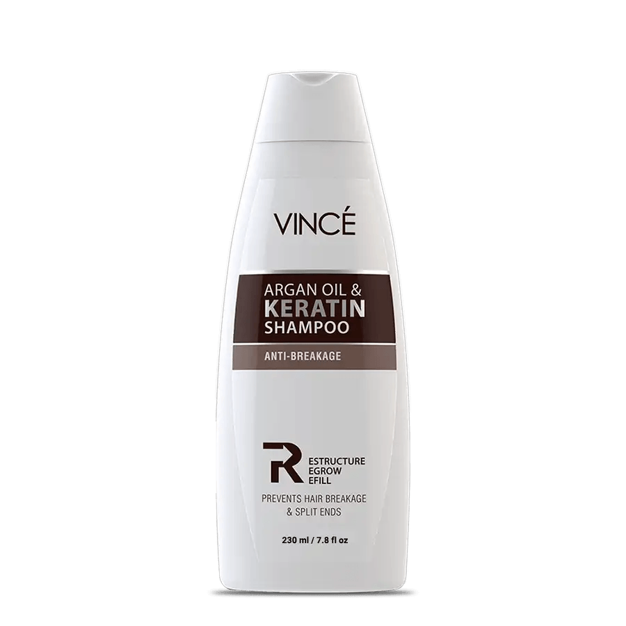 Vince - Argan Oil & Keratin Shampoo - 230ml - Cosmetic Holic