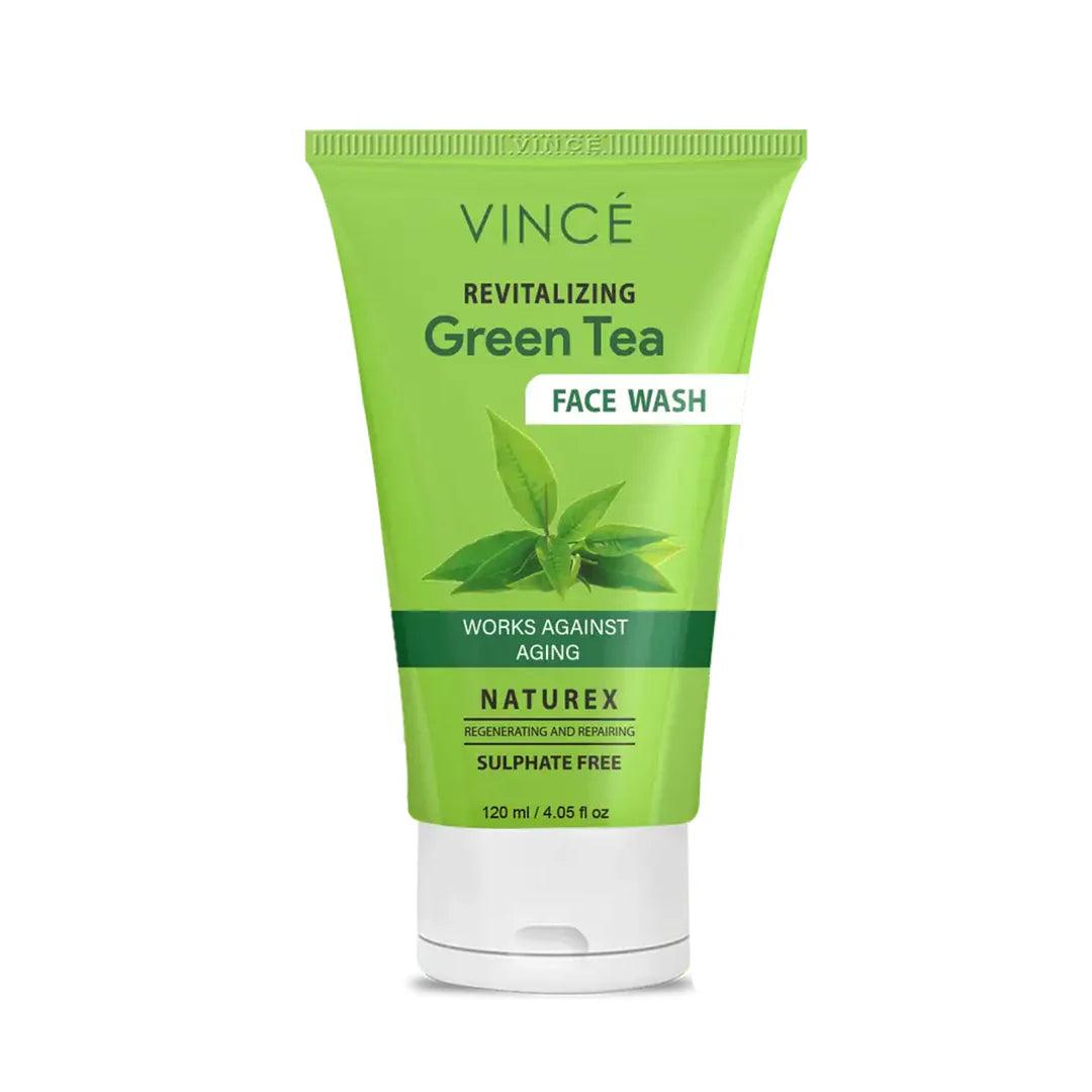 Vince - Revitalizing Green Tea Face Wash - 120ml - Cosmetic Holic