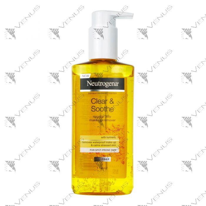 Neutrogena - Clear & Soothe Micellar Jelly Make-Up Remover - 200ml