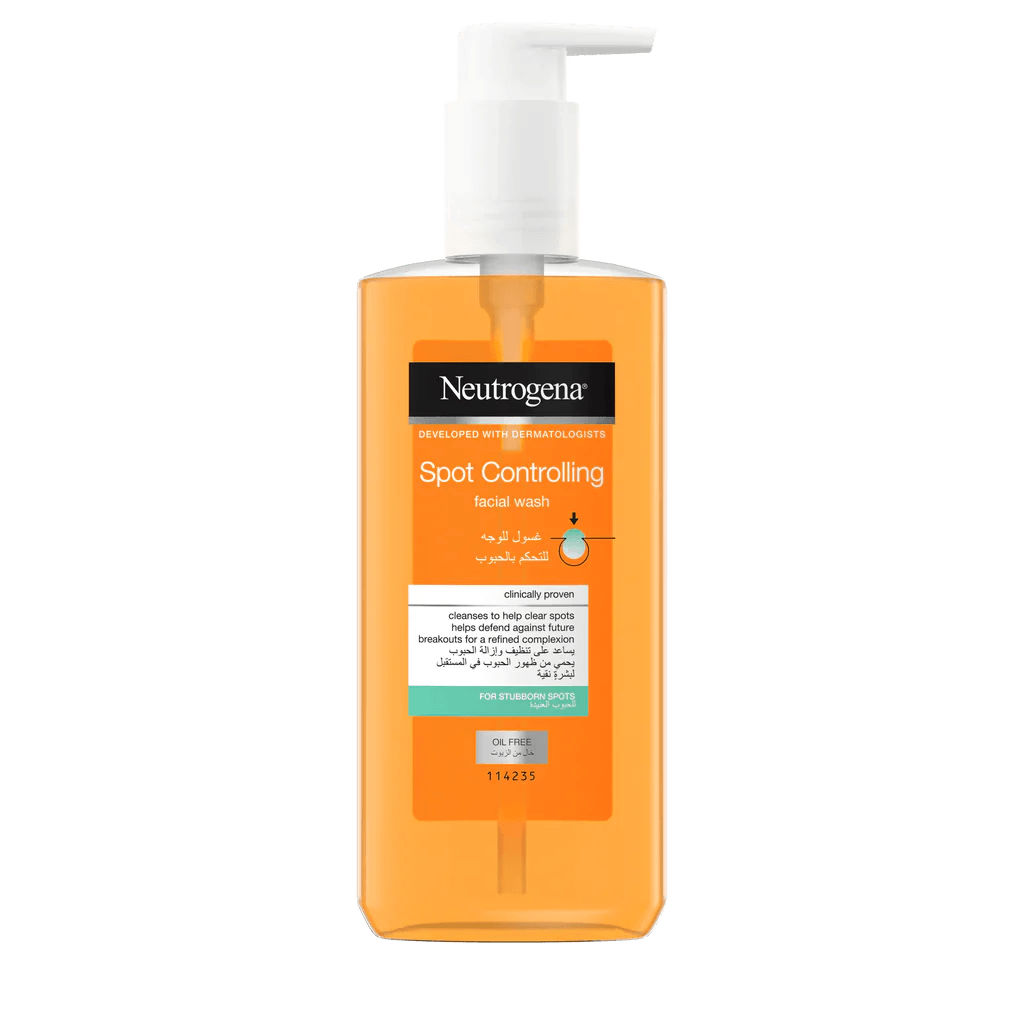 Neutrogena - Spot Controlling Oil Free Facial Wash,- 200Ml