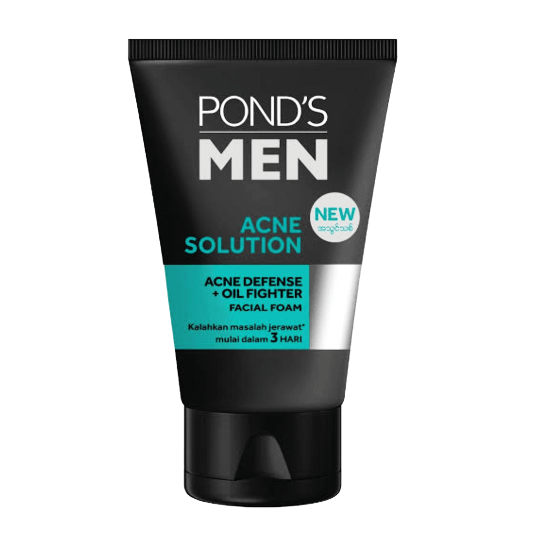 Pond's - Men Acne Solution Facial Foam, - 100g